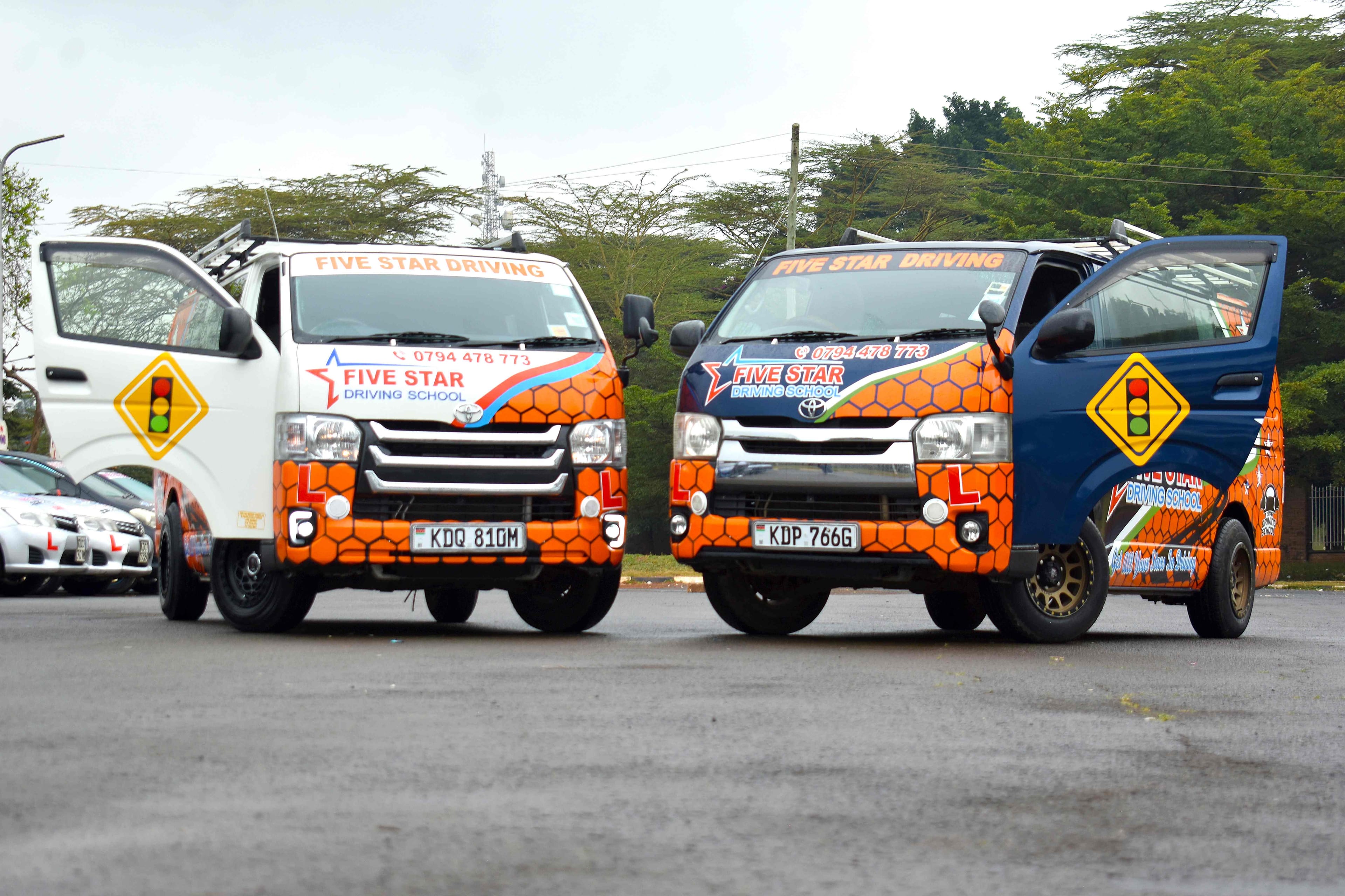 Diverse Training Fleet Lineup