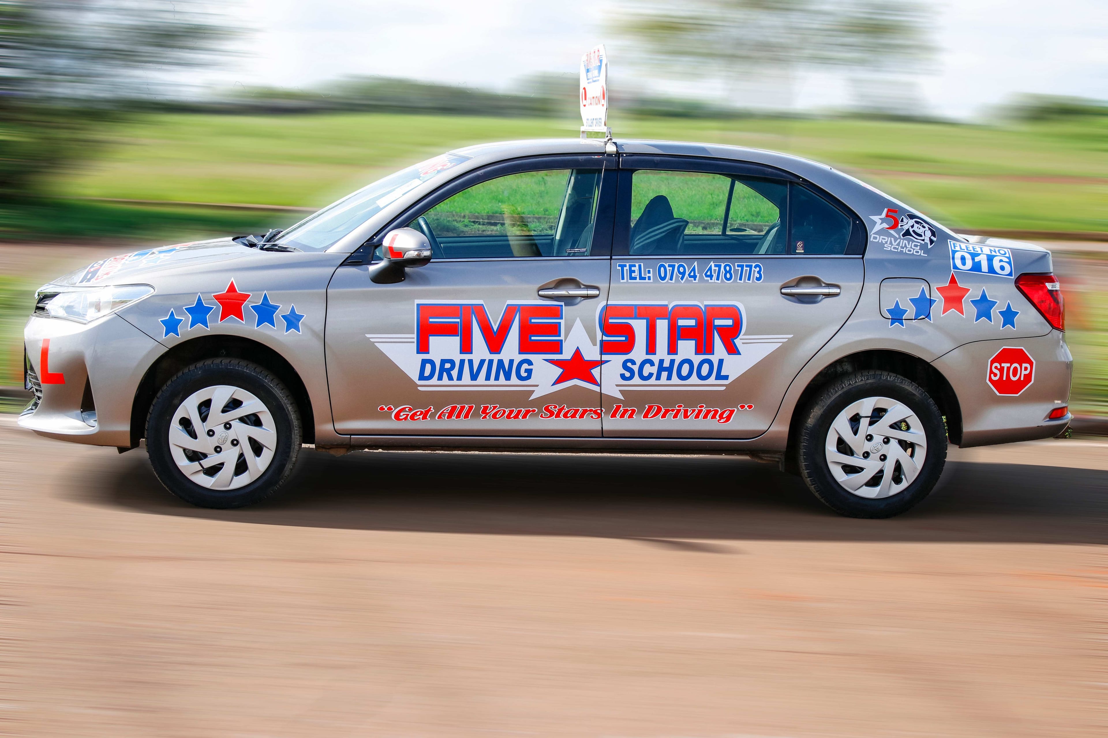 Silver Vehicle Motion